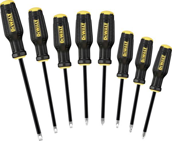 DEWALT DWHT65102-0 univerzalno komplet odvijača 8-dijelni ravni prorez, PH, PZ