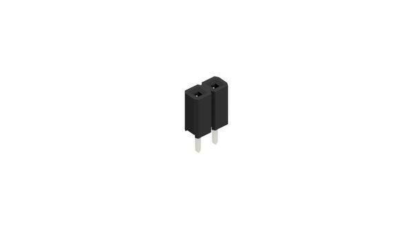 Fischer Elektronik Female header (standaard) Aantal rijen: 1 10026926 10 stuk(s)