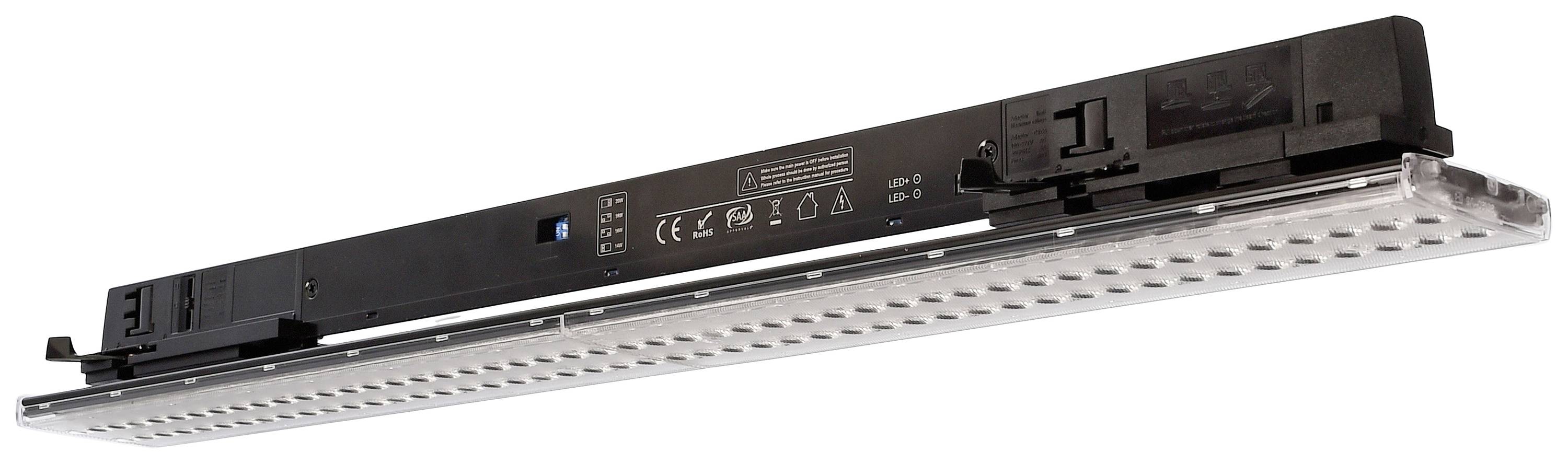 Deko Light Linear Pro 707196 LED-railspot 3-fasig 20 W LED Zwart