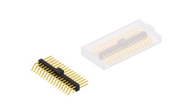 Fischer Elektronik standardna letva s muškim kontaktima Broj redova: 2 10052762 10 St.-0
