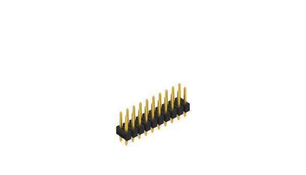 Fischer Elektronik Male header (standaard) Aantal rijen: 2 10053270 10 stuk(s)
