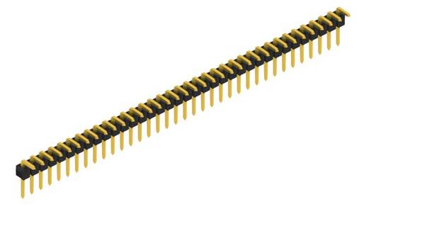 Fischer Elektronik Male header (standaard) Aantal rijen: 1 10056061 10 stuk(s)