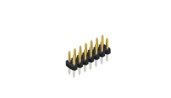 Fischer Elektronik Male header (standaard) Aantal rijen: 2 10062343 10 stuk(s)