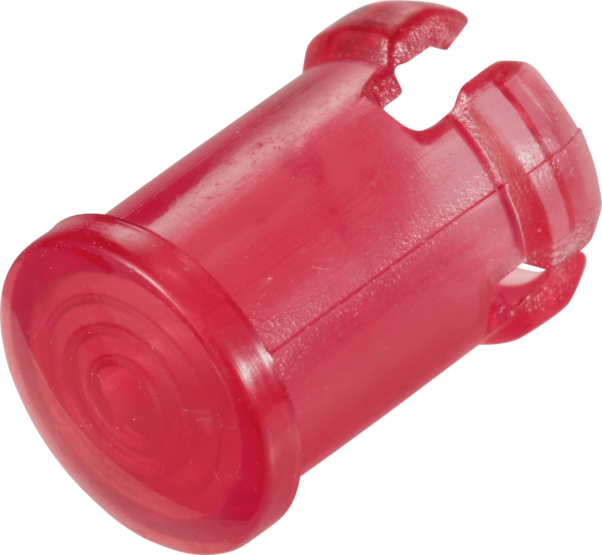 TRU COMPONENTS TC-13030664 Verlichtingskap Rood, Transparant Geschikt voor LED 5 mm afbeelding