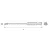 BERNSTEIN Tools for Electronics 1/4" (6.3 mm)