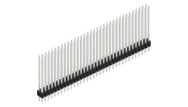 Fischer Elektronik standardna letva s muškim kontaktima Broj redova: 2 SLVW413068Z 10 St.-0