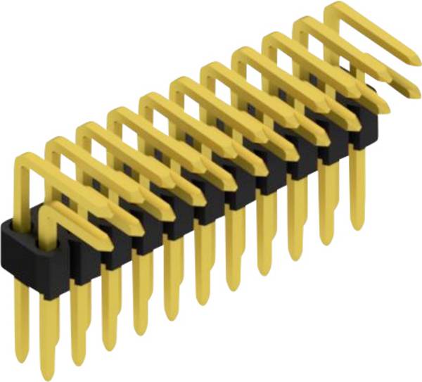 Fischer Elektronik standardna letva s muškim kontaktima Broj redova: 2  SLVW4KA03622G 10 St.