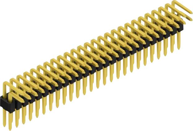 Fischer Elektronik standardna letva s muškim kontaktima Broj redova: 2 SLVW4KA03652G 10 St.-0
