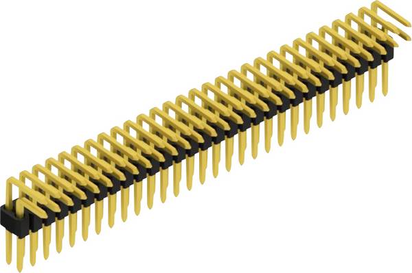 Fischer Elektronik standardna letva s muškim kontaktima Broj redova: 2  SLVW4KA03658G 10 St.