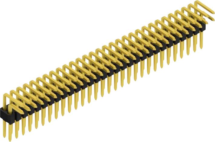 Fischer Elektronik standardna letva s muškim kontaktima Broj redova: 2 SLVW4KA03660G 10 St.-0