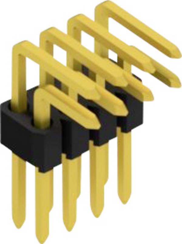 Fischer Elektronik standardna letva s muškim kontaktima Broj redova: 2  SLVW4KA0368G 10 St.