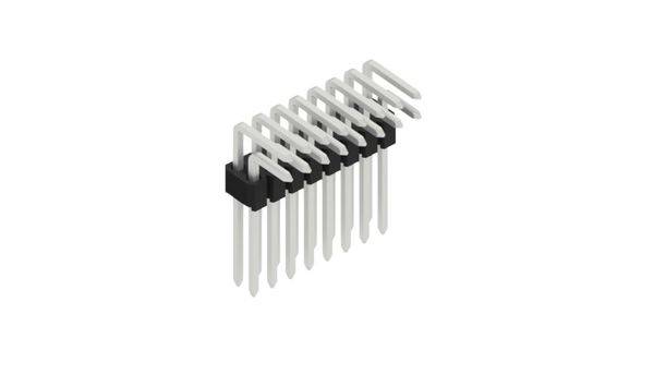 Fischer Elektronik standardna letva s muškim kontaktima Broj redova: 2 10146853 10 St.-0