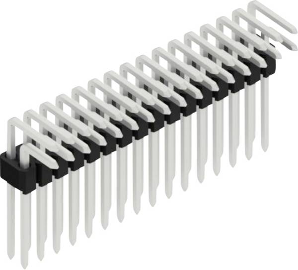 Fischer Elektronik standardna letva s muškim kontaktima Broj redova: 2  SLVW4KA06032Z 10 St.