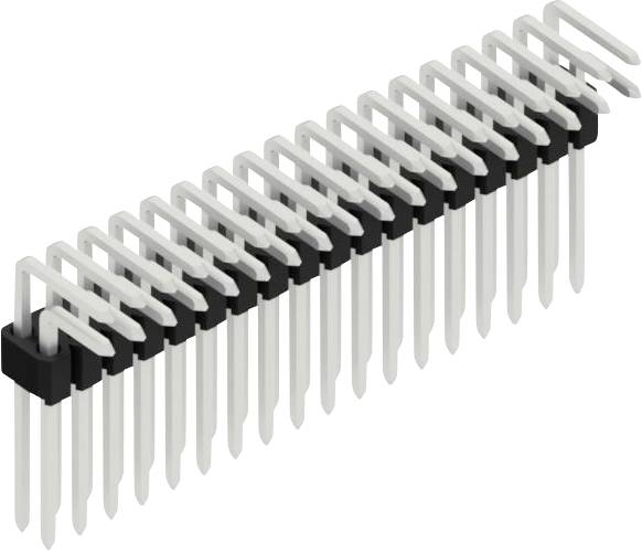 Fischer Elektronik standardna letva s muškim kontaktima Broj redova: 2 SLVW4KA06036Z 10 St.-0