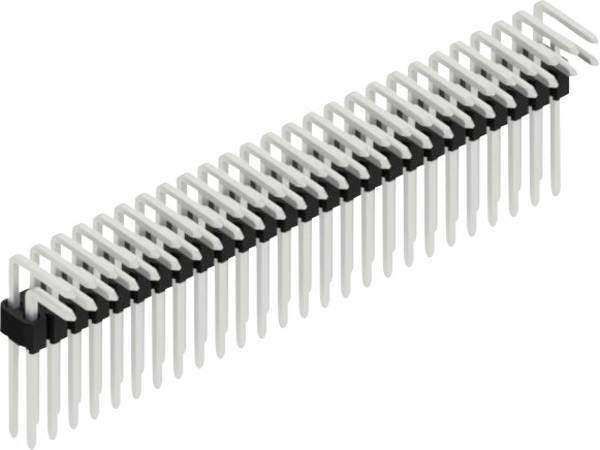 Fischer Elektronik standardna letva s muškim kontaktima Broj redova: 2  SLVW4KA06052Z 10 St.