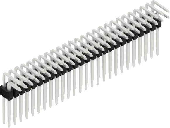Fischer Elektronik standardna letva s muškim kontaktima Broj redova: 2 SLVW4KA06052Z 10 St.-0