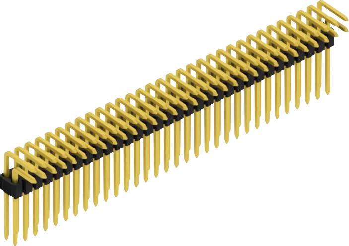 Fischer Elektronik standardna letva s muškim kontaktima Broj redova: 2 SLVW4KA06064G 10 St.-0
