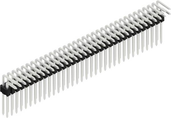 Fischer Elektronik standardna letva s muškim kontaktima Broj redova: 2  SLVW4KA06068Z 10 St.