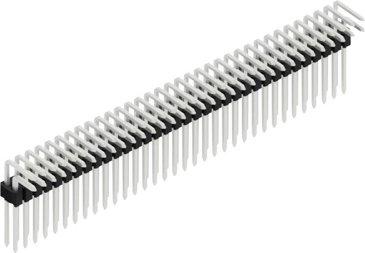 Fischer Elektronik standardna letva s muškim kontaktima Broj redova: 2 SLVW4KA06068Z 10 St.-0