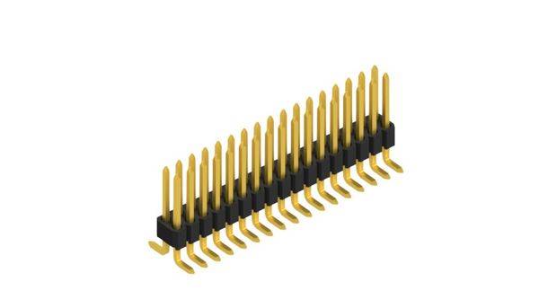 Fischer Elektronik standardna letva s muškim kontaktima Broj redova: 2 SLVW4SMD04834G 10 St.-0