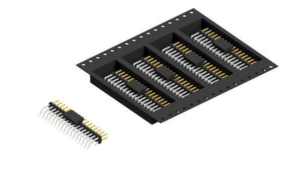 Fischer Elektronik standardna letva s muškim kontaktima Broj redova: 2 SLY10SMD04034SBTR 700 St.-0
