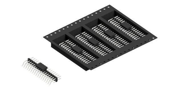 Fischer Elektronik standardna letva s muškim kontaktima Broj redova: 2 SLY10SMD04034ZBTR 700 St.-0