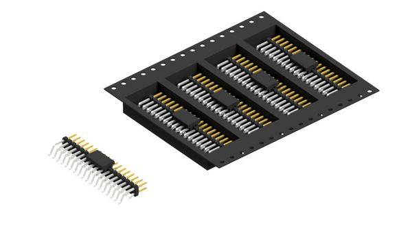 Fischer Elektronik standardna letva s muškim kontaktima Broj redova: 2 SLY10SMD04036SBTR 700 St.-0