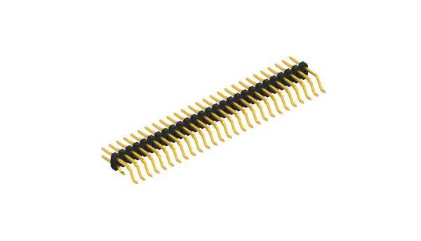 Fischer Elektronik standardna letva s muškim kontaktima Broj redova: 2 SLY10SMD04054G 10 St.-0