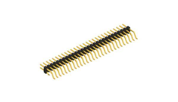 Fischer Elektronik standardna letva s muškim kontaktima Broj redova: 2  SLY10SMD04056G 10 St.