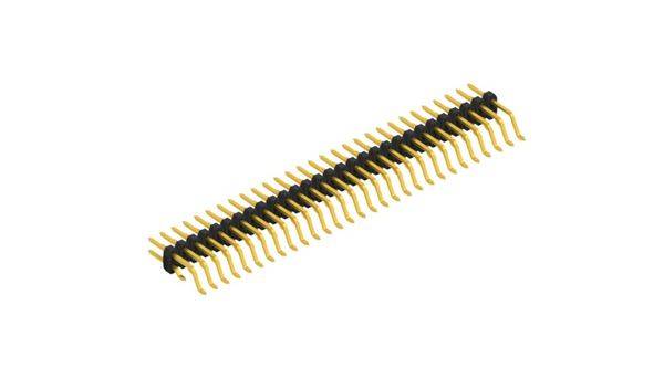 Fischer Elektronik standardna letva s muškim kontaktima Broj redova: 2 SLY10SMD04058G 10 St.-0