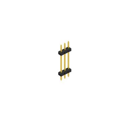 Fischer Elektronik standardna letva s muškim kontaktima Broj redova: 1 SLY51223G 10 St.-0