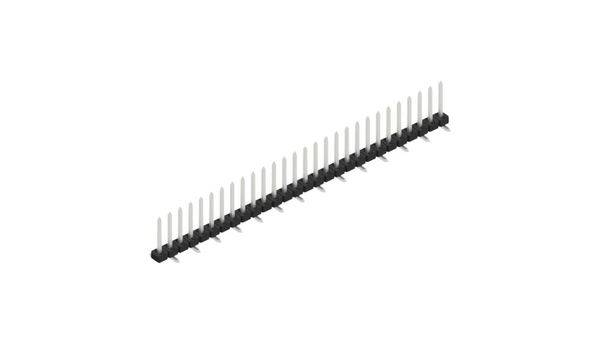 Fischer Elektronik standardna letva s muškim kontaktima Broj redova: 1  SLY7SMD06228Z 10 St.
