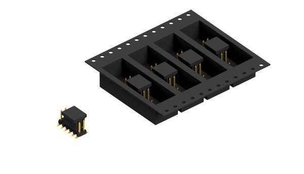 Fischer Elektronik Male header (standaard) Aantal rijen: 2 10063592 650 stuk(s)
