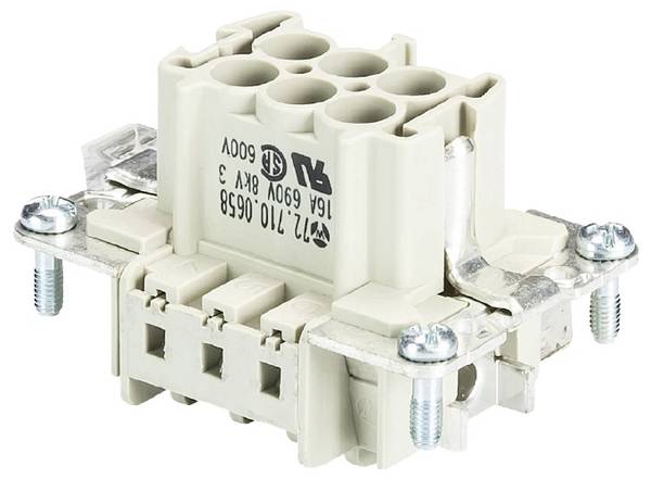 Wieland Electric 72.710.0658.0 umetak utikača  Ukupan broj polova 4 10 St.