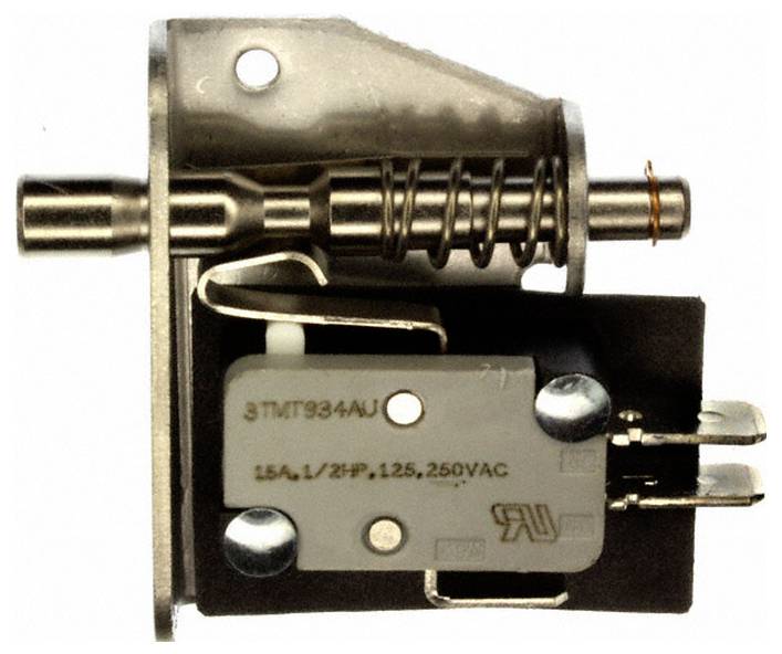 C & K Switches 12TL4A4 Snap Switch TL Series Druktoets 125 V/DC 1x aan/(aan)/aan 1 stuk(s) Bulk