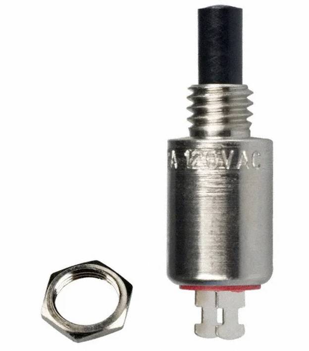 C & K Switches 8632ZQD2 Push button 8600 Series Druktoets 28 V/DC 1x uit/(aan) 1 stuk(s) Bulk