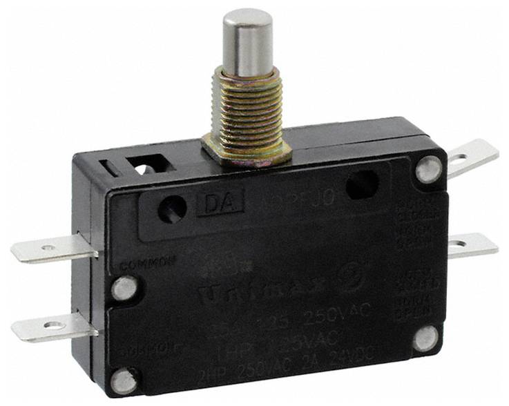 C & K Switches ADPFF3J04AW Snap Switch UA Series Druktoets 24 V/DC 1 stuk(s) Bulk
