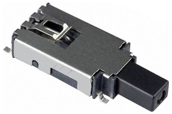 C & K Switches ELUMEESAQ7C12 Push button ELUM Series Drukschakelaar 50 V/DC 1x aan/aan Blauw 1 stuk(s) Tape on Full reel