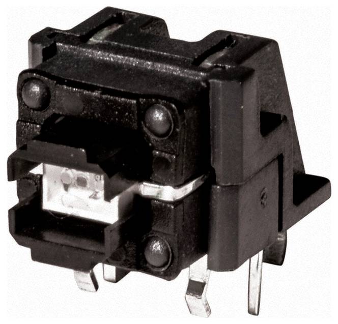 C & K Switches ITS50FR2ST Tactile Switch ITS Series Druktoets 1x uit/(aan) Wit 1 stuk(s) Tray