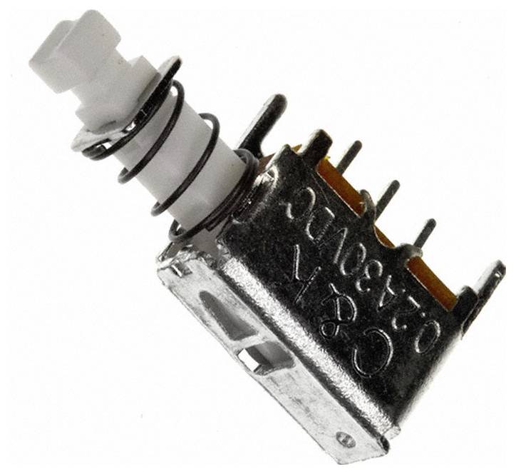 C & K Switches PN11SHSA03QE Push button PN Series Druktoets 30 V/DC 1x aan/(aan) 1 stuk(s) Bulk