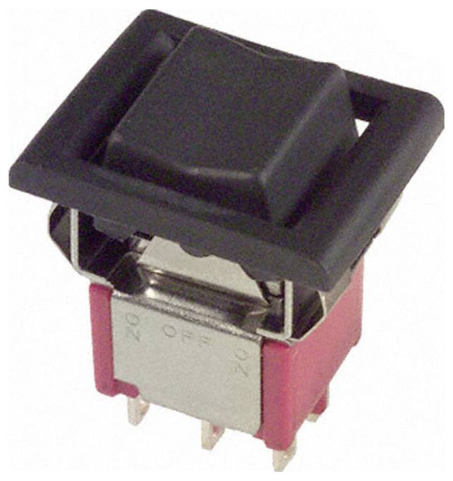 C & K Switches 7205J51ZQE22 Rocker-Switch 7000 Series 120 V/AC, 28 V/DC 5 A 2x (aan)/uit/(aan) 1 stuk(s) Bulk