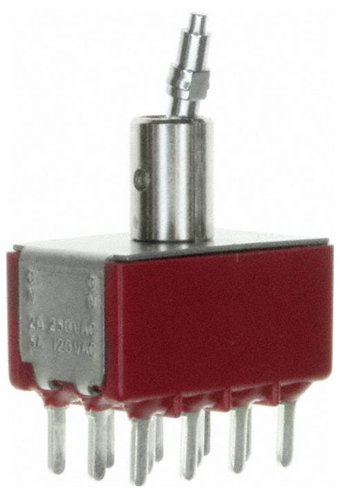 C & K Switches 7401L40Y9CQE Toggle Switch 7000 Series 120 V/AC, 28 V/DC 5 A 4x aan/aan 1 stuk(s) Bulk
