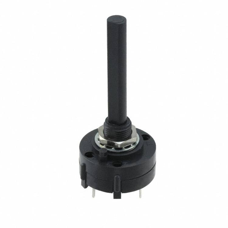 C & K Switches A21415RNCQ Rotary Switch A Series Draaischakelaar 125 V/AC, 125 V/DC 2.5 A Schakelposities 2 1 x 90 ° 1 stuk(s)