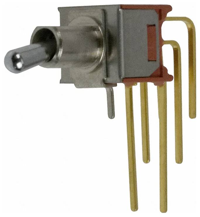 C & K Switches T201MH9AVBE Toggle Switch T Series 20 V/AC, 20 V/DC 2x aan/aan 1 stuk(s) Bulk