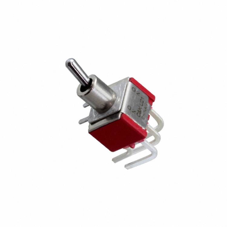 C & K Switches U21MD9AQE Toggle Switch 7000 Series 120 V/AC, 28 V/DC 5 A 2x aan/aan 1 stuk(s) Bulk