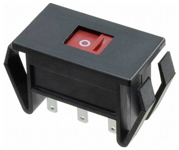 C & K Switches V70214S205Q Slide Switch V Series klizni prekidač 125 V/AC, 30 V/DC 10 A 1 x on/on 1 St. Bulk