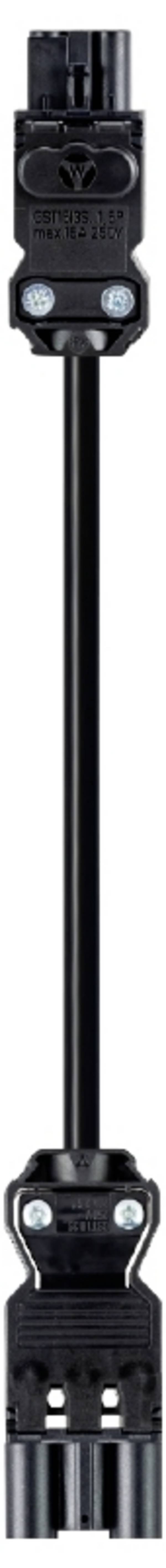 Wieland Electric 91.232.1009.1  adapterski kabel  crna 1 m