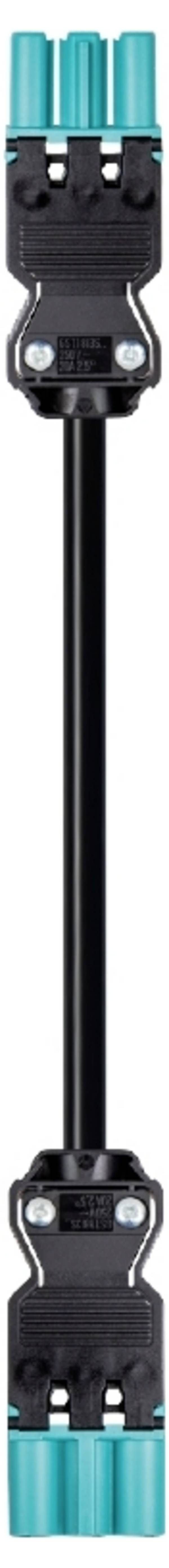 Wieland Electric 92.297.2000.8  spojni vod  crna 2 m
