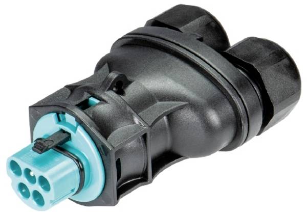 Wieland Electric 96.052.4353.6  priključci  tirkiznoplava