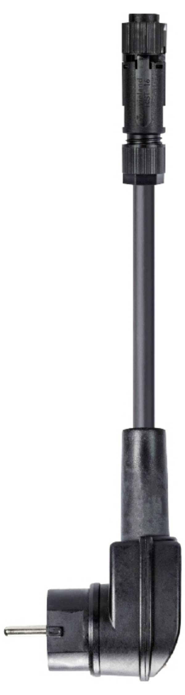 Wieland Electric 99.707.0000.8  priključni kabel  crna 4 m